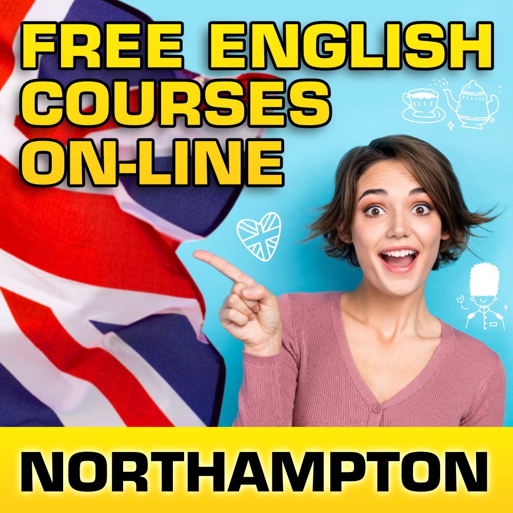 FREE English course on-line in NORTHAMPTON