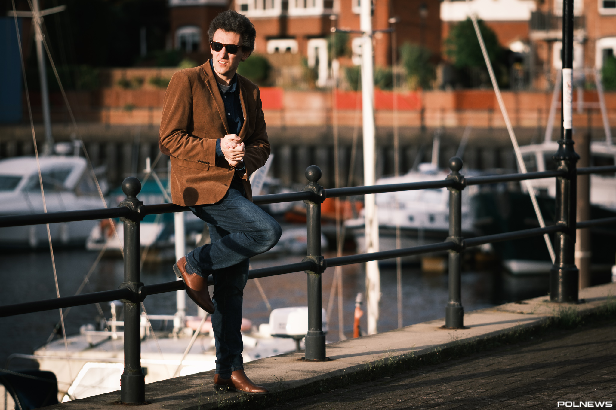 Smart Casual Style at St Peter's Marina in Newcastle upon Tyne