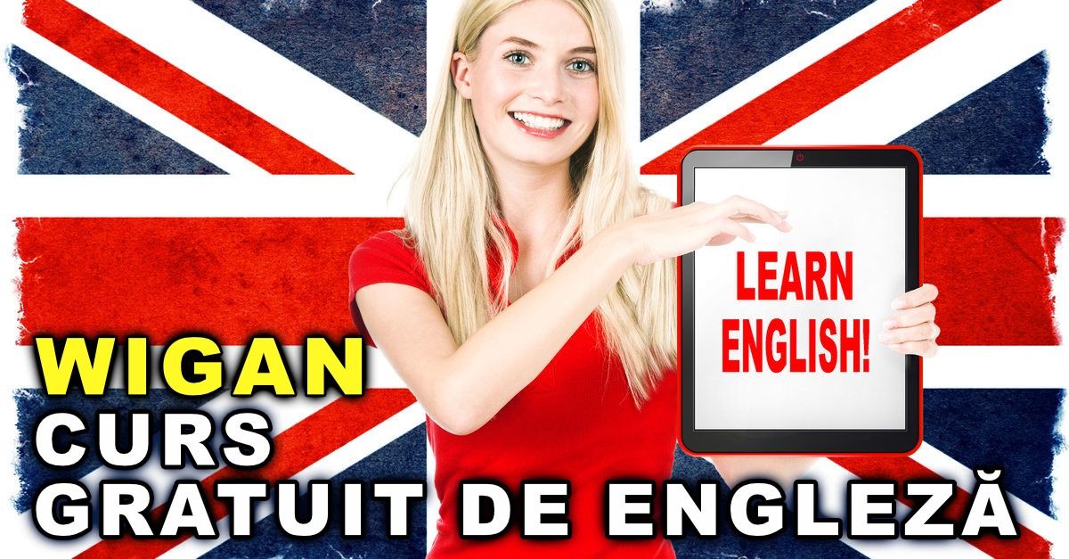 Curs de ENGLEZĂ online GRATUIT în WIGAN