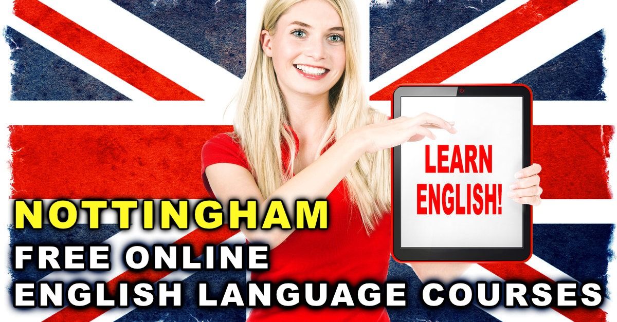 FREE English course on-line in NOTTINGHAM