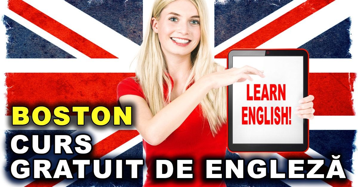 Curs de ENGLEZĂ online GRATUIT în BOSTON