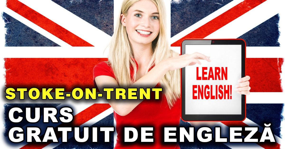 Curs de ENGLEZĂ online GRATUIT în STOKE-ON-TRENT